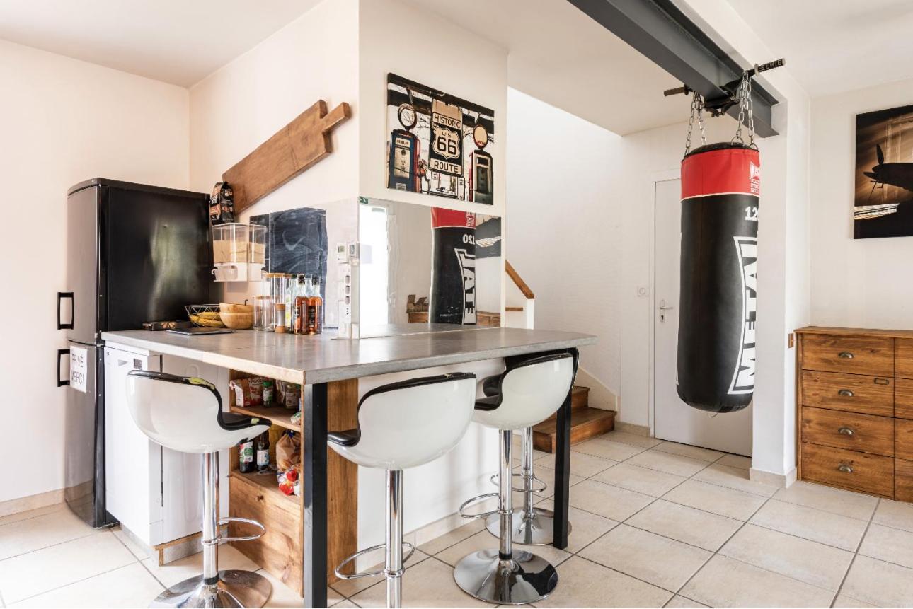Villa Des Palmiers, Chambre 3, Lit Double Villeneuve-sur-Lot Kültér fotó